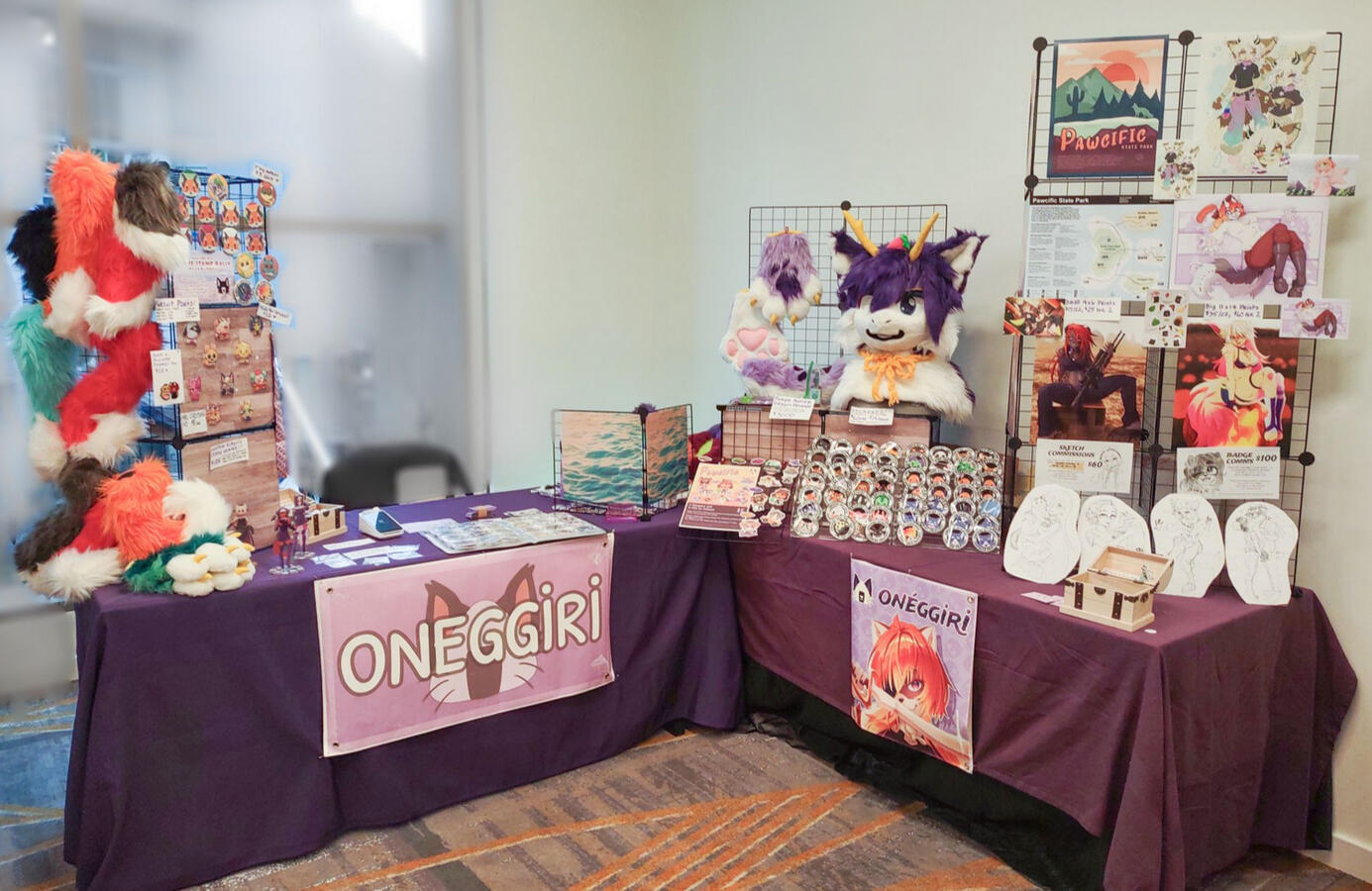 AnthroNW 2025 Two 6ft tables